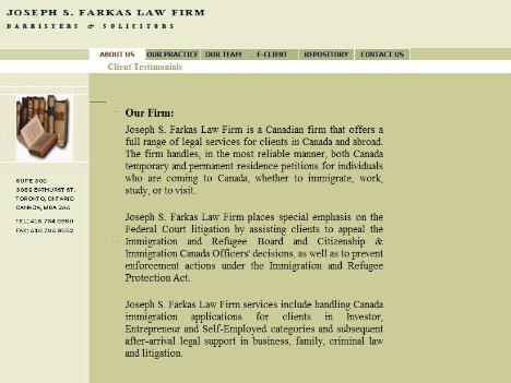 Joseph S. Farkas Law Firm